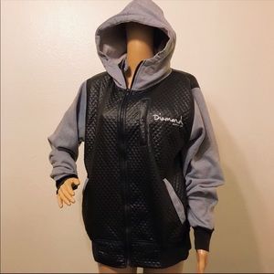 Diamond supply co trucker hoodie